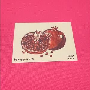Anastasia Inciardi Mini Prints Pomegranate Print